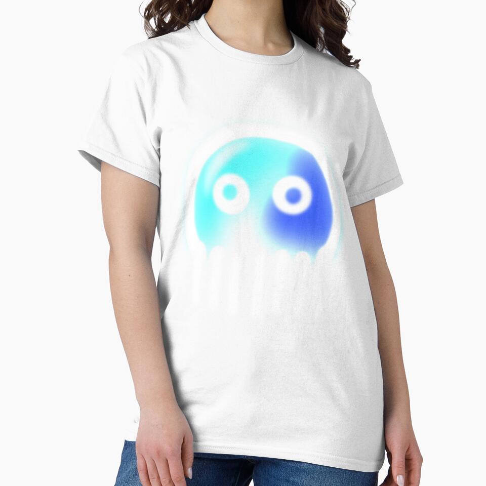 cute skull Jellyfish with blue by M-Lorentsson