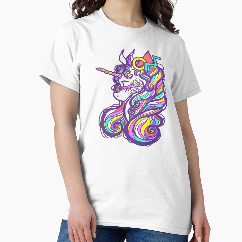 Rad 90's Unicorn by JanGrackle