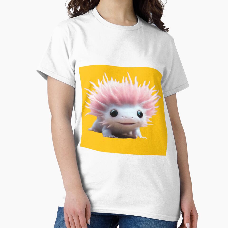 A cute Axolotl  (Colour 17) by Midnight Veil Designs