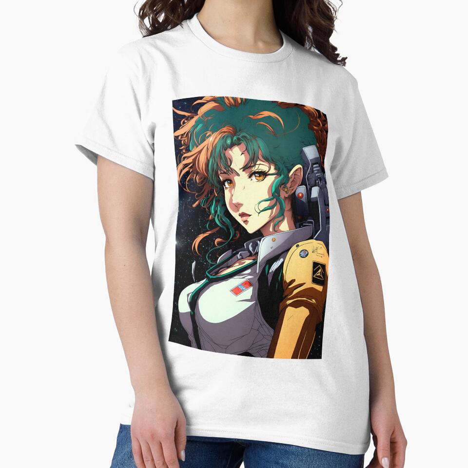 Anime Girl Cute Space Ranger Cowboy by Bubblebuk