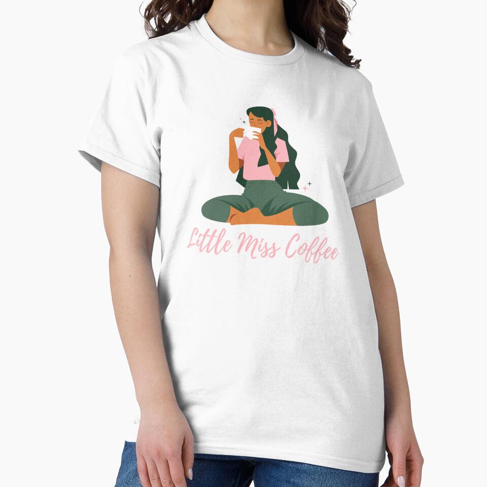 Little Miss Iced Coffee All Year Long - Coffee Girl by Gummy Bear Gift Shop