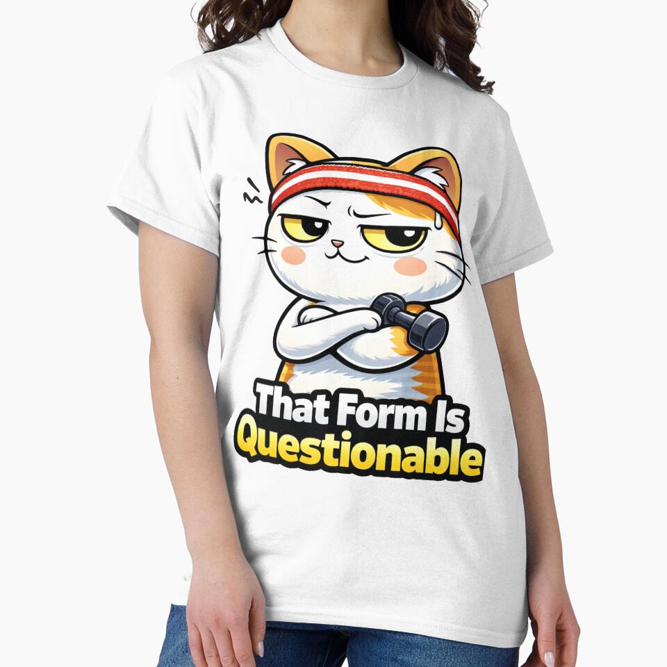 Part of the Gym Judgment Club – That Form Is Questionable by les 3 cerises store