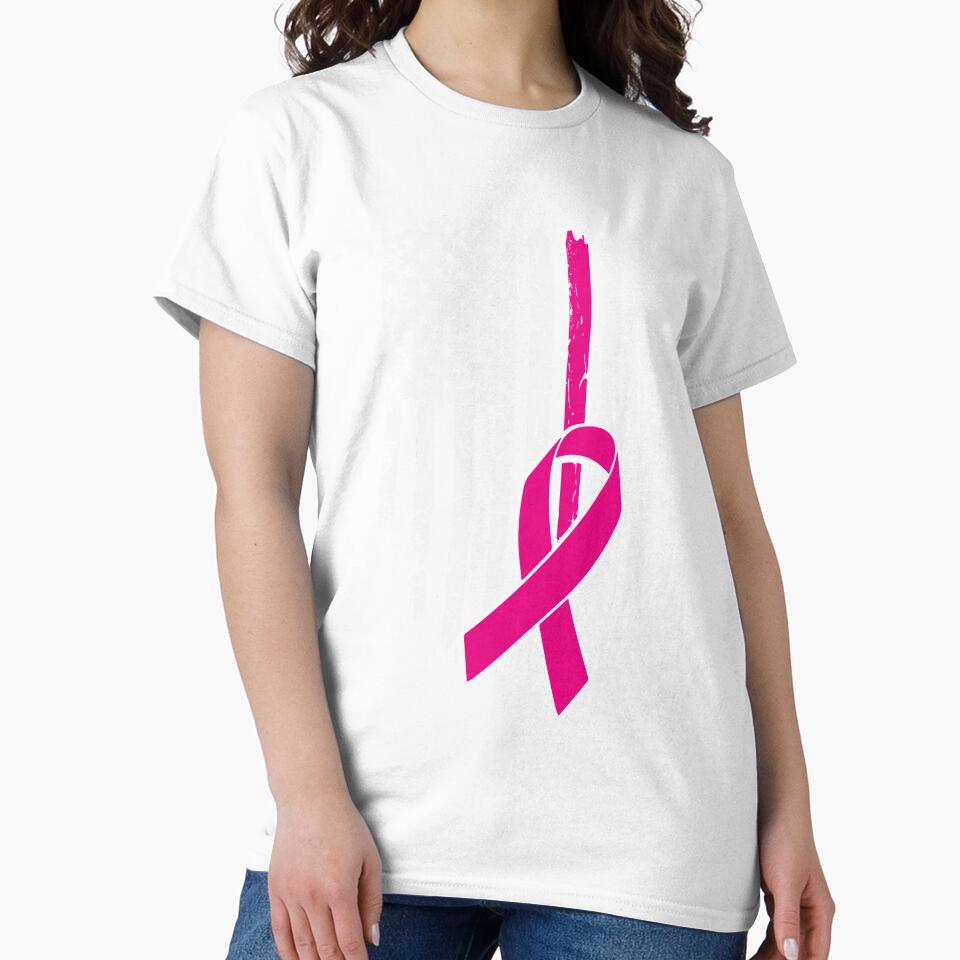 USA Breast Cancer Awareness T-Shirt by AllStarMerch