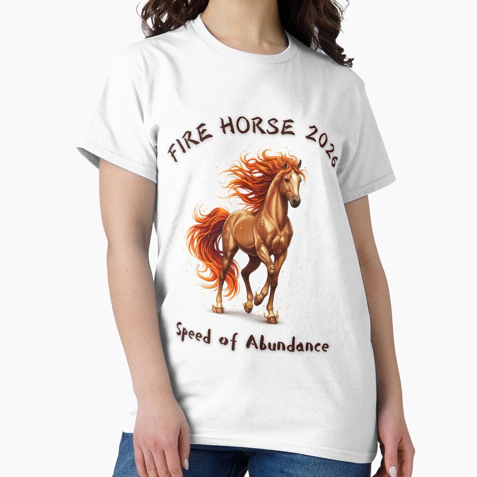 Fire Horse 2026 – Speed of Abundance 1966 by ZenWealthDesign