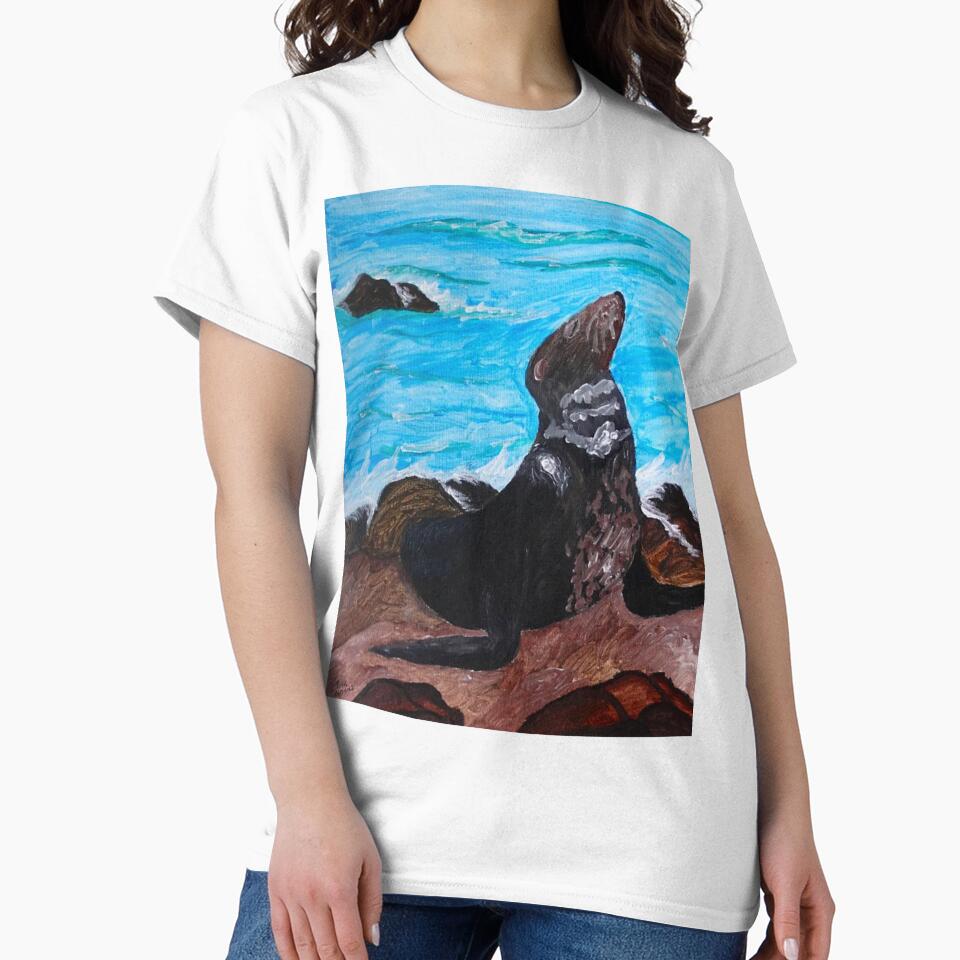 Sea Lion (Critically Endangered) by ArtbyBrittney