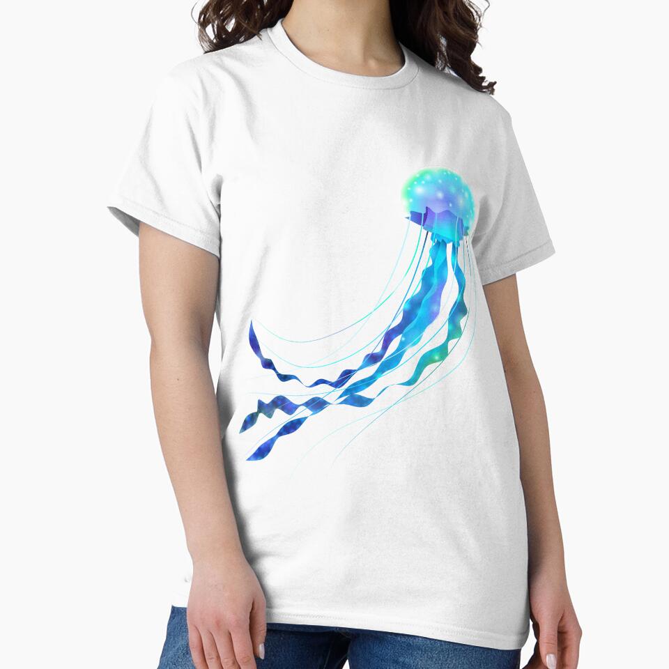 Glowing jellyfish by goldengallery