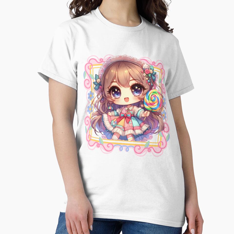 Super Kawaii Anime Girl in Coquette Style by LWOI