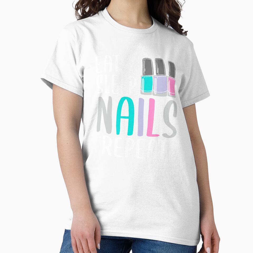 Nail Tech Beautician, Nails Repeat Expert, Nail Techs Color Your World Cosmetology by Merchking1
