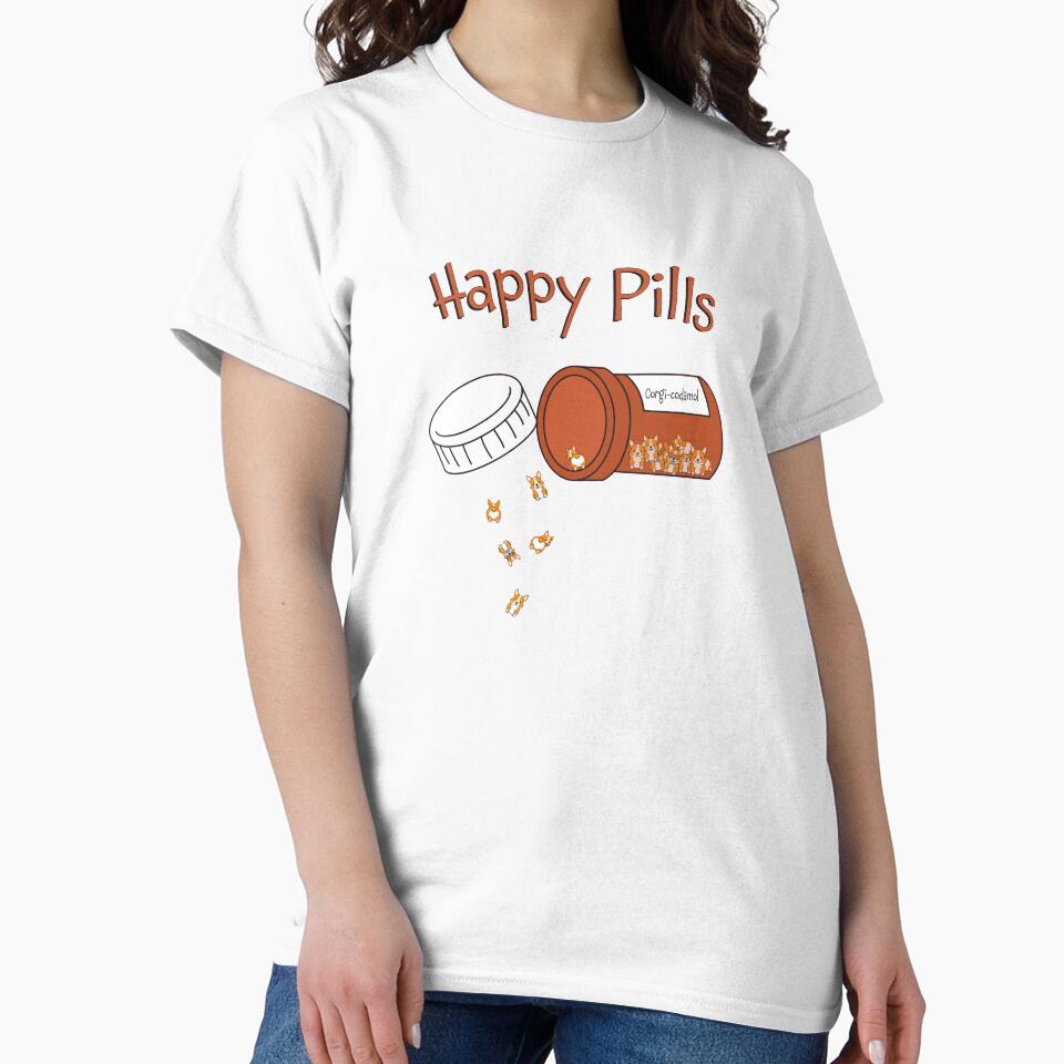 Corgi Happy Pills by Basic  Beach