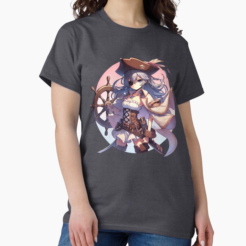 Pirate Female Captain Design by AzaTees