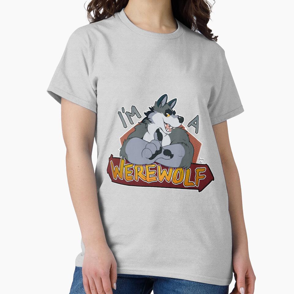 I'm a werewolf, blue by licographics
