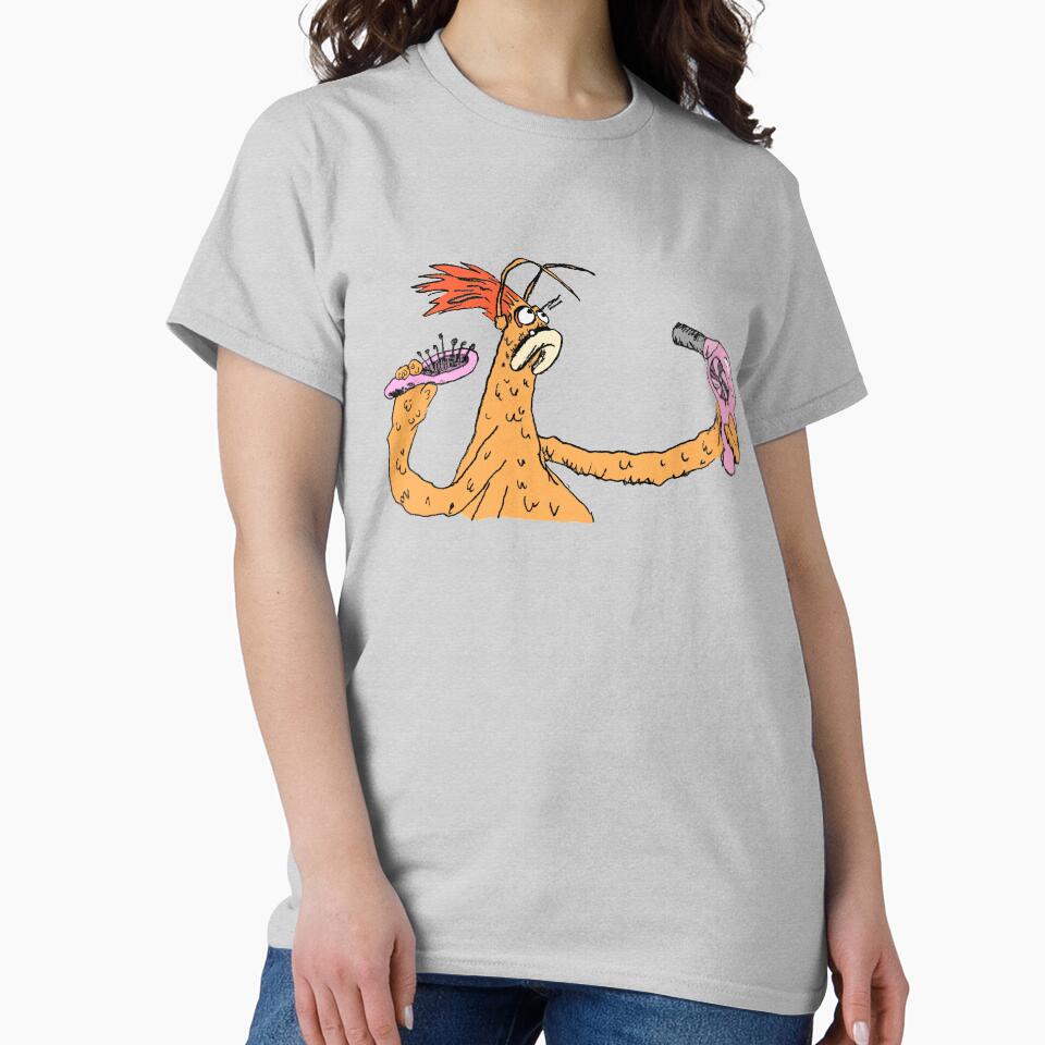 pepe the naked classy prawn by spikysquid