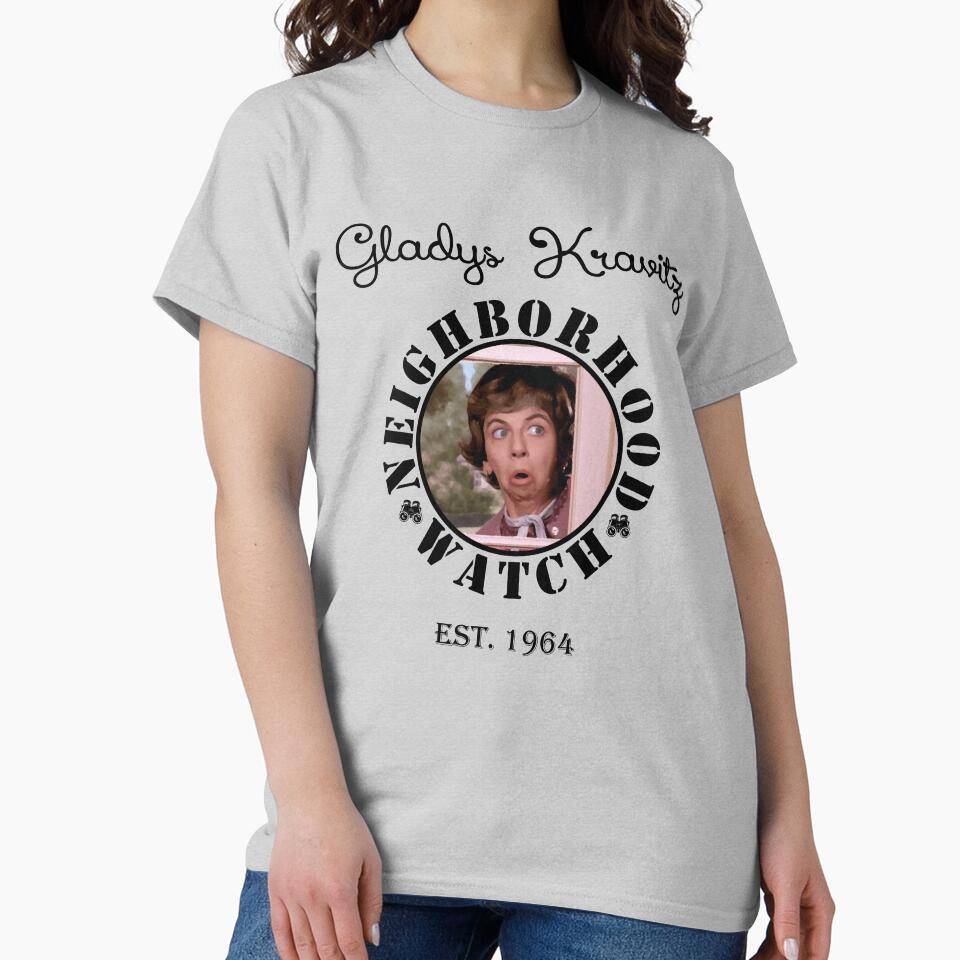 Gladys Kravitz NEIGHBORHOOD WATCH by Jandsgraphics