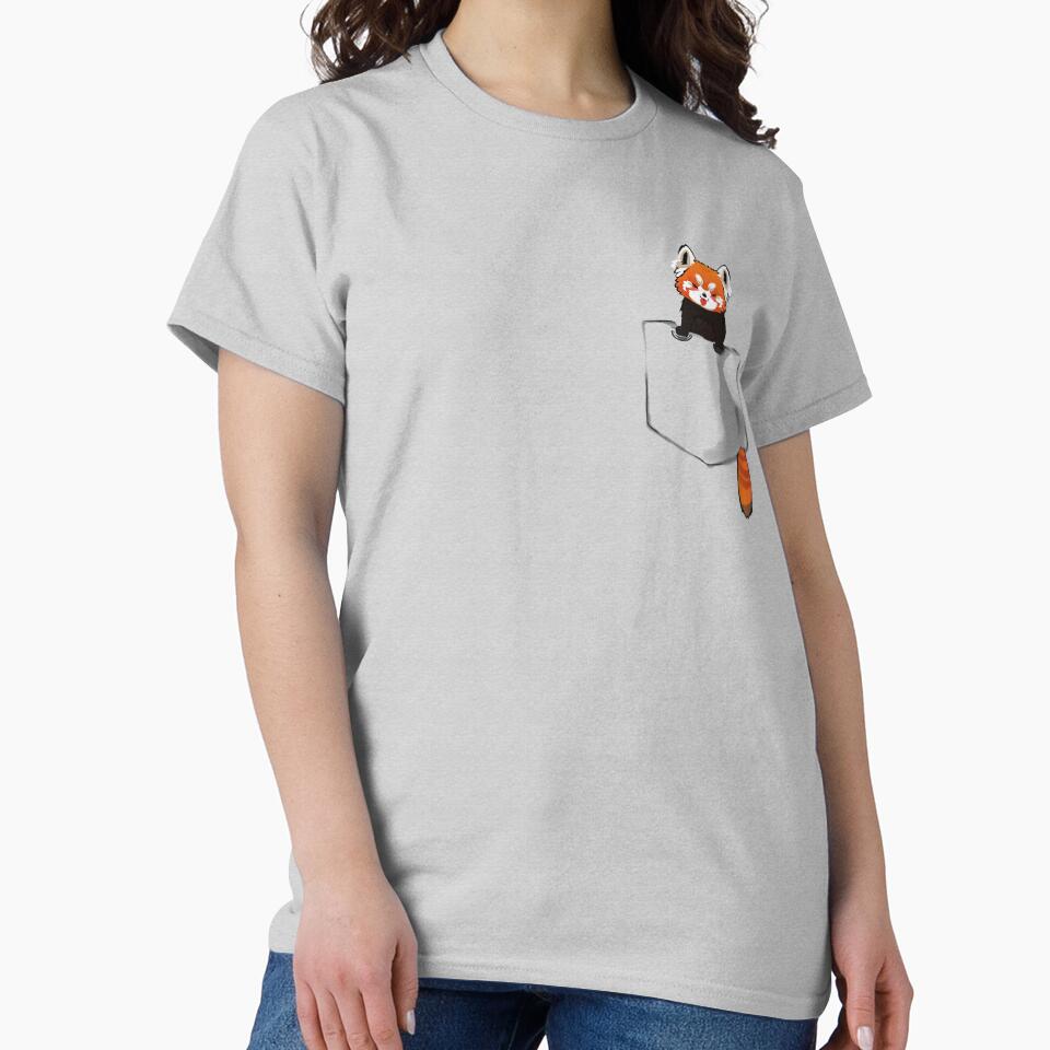 Red Panda in a Pocket , Red Panda Lovers by Cute  Pawz