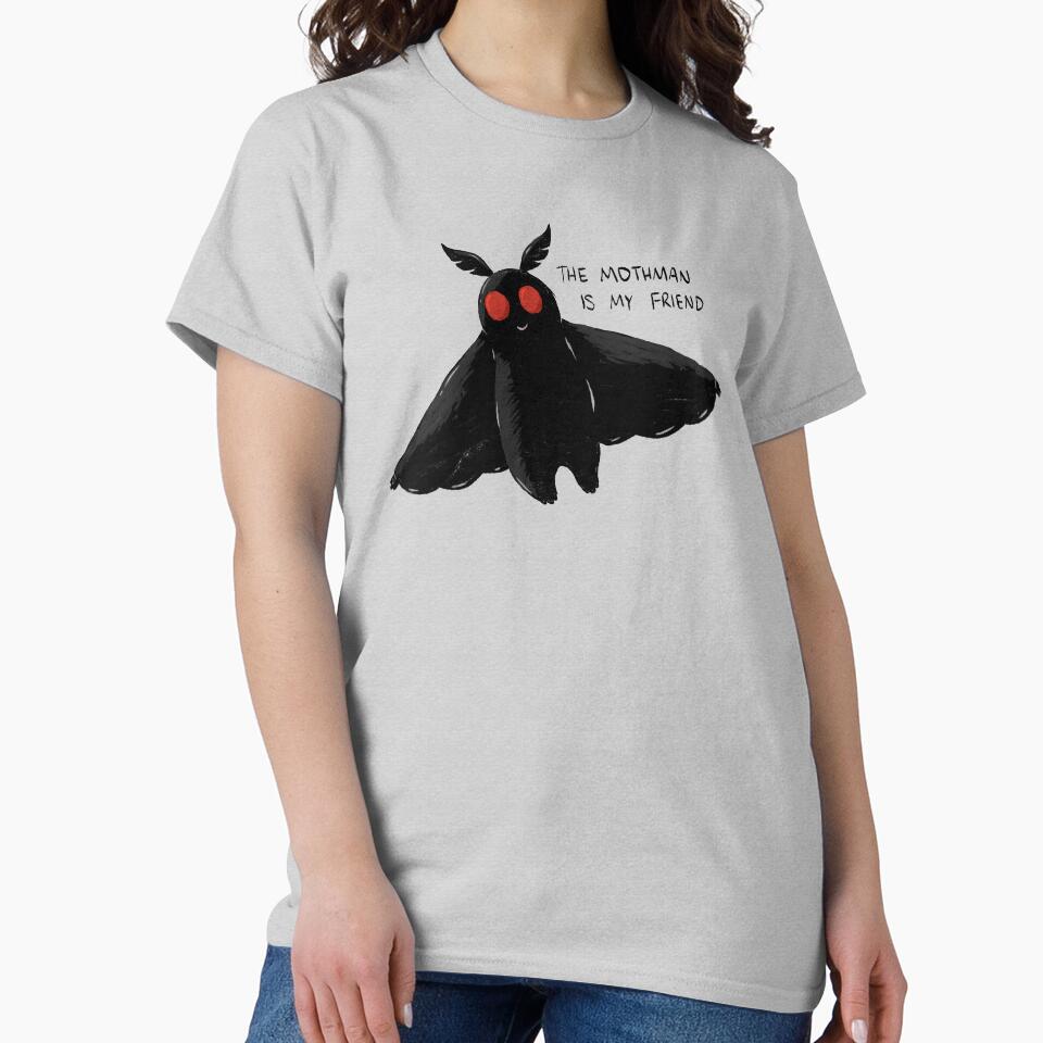 Mothman is My Friend by Jess McGarity Art