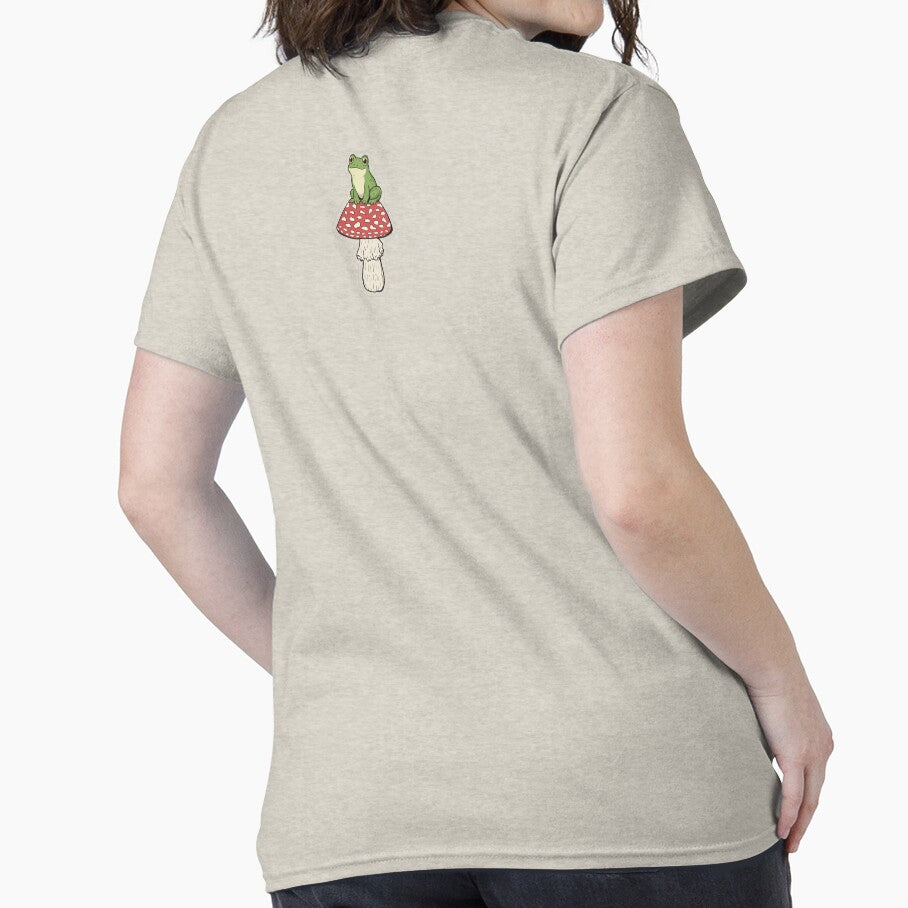 Frog ON the Mushroom - STICKER by CROFTARTS