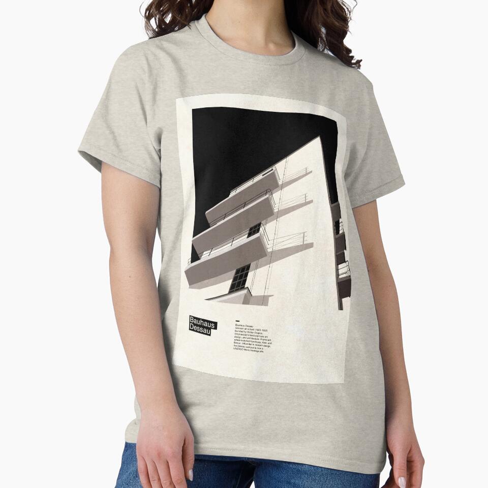 Bauhaus Dessau Retro by SurfolioPrints