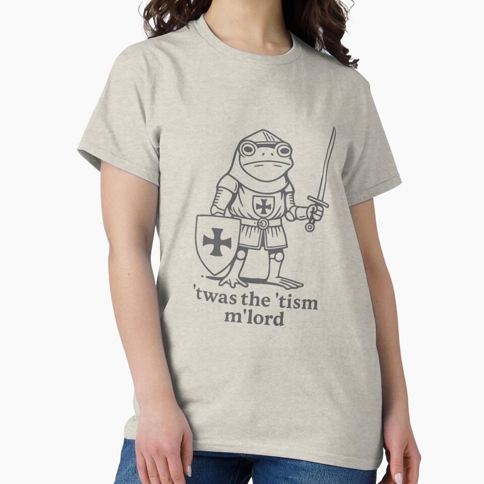 ’Twas the ’Tism, M’Lord | Medieval Frog Knight Meme by TynesDesign