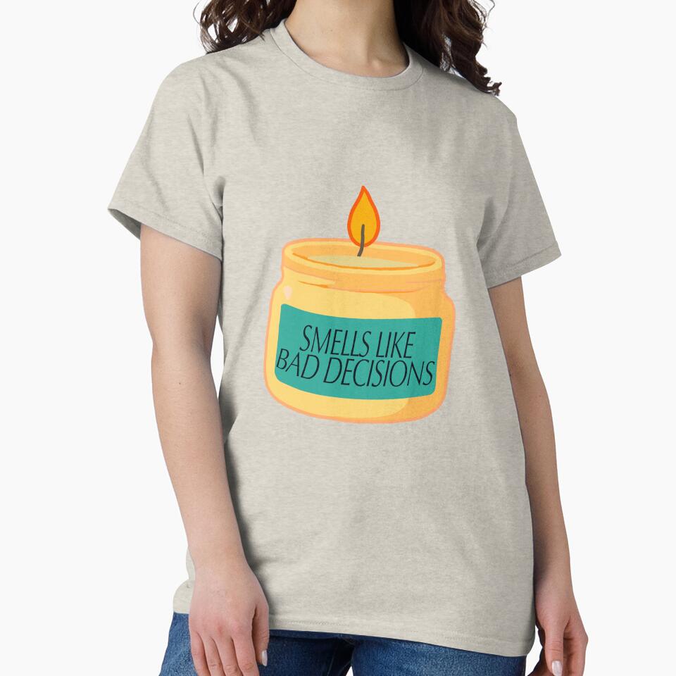 Smells like bad decisions candle by Sticker32123