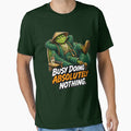 Busy Doing Absolutely Nothing - Lazy Yokai Turtle by Threadnovax