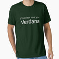 I'll always love you Verdana on black by - Designspace -
