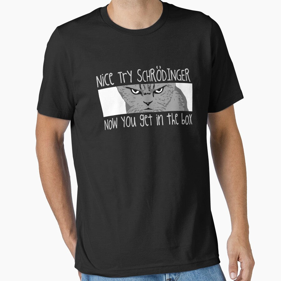 Schrodingers Cat, Funny Quantum Physics, Science by gorillamerch