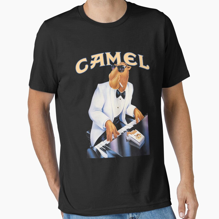 Joe Camel playing piano, Funny Camel Cigarette by Hiwerelisa