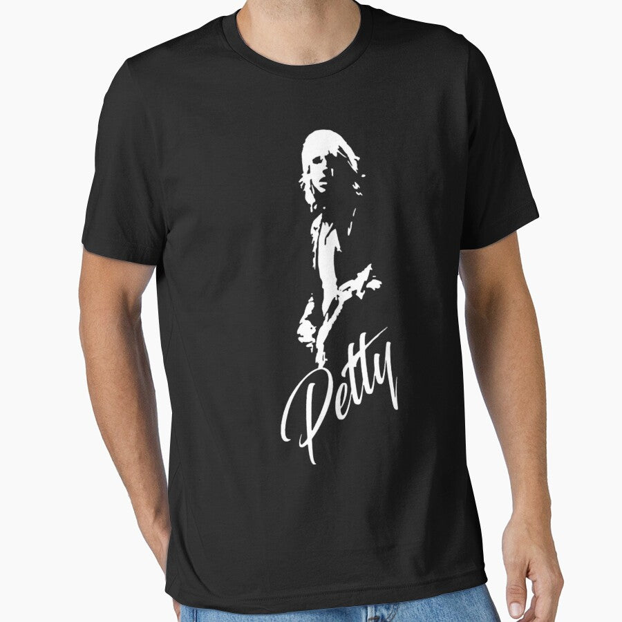 Tom Petty Minimalist Stencil Art by shopmamabite