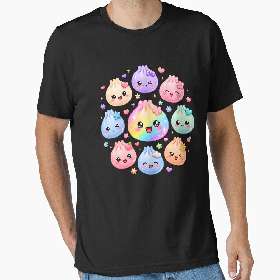 Cute Dumpling Kawaii Pastel Rainbow Anime by haris-rana-wren