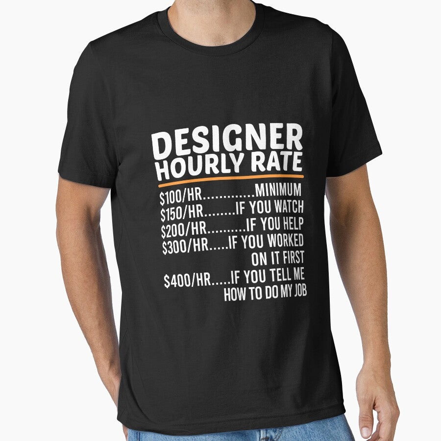 Funny Designer Hourly Rate by ZOHANATION
