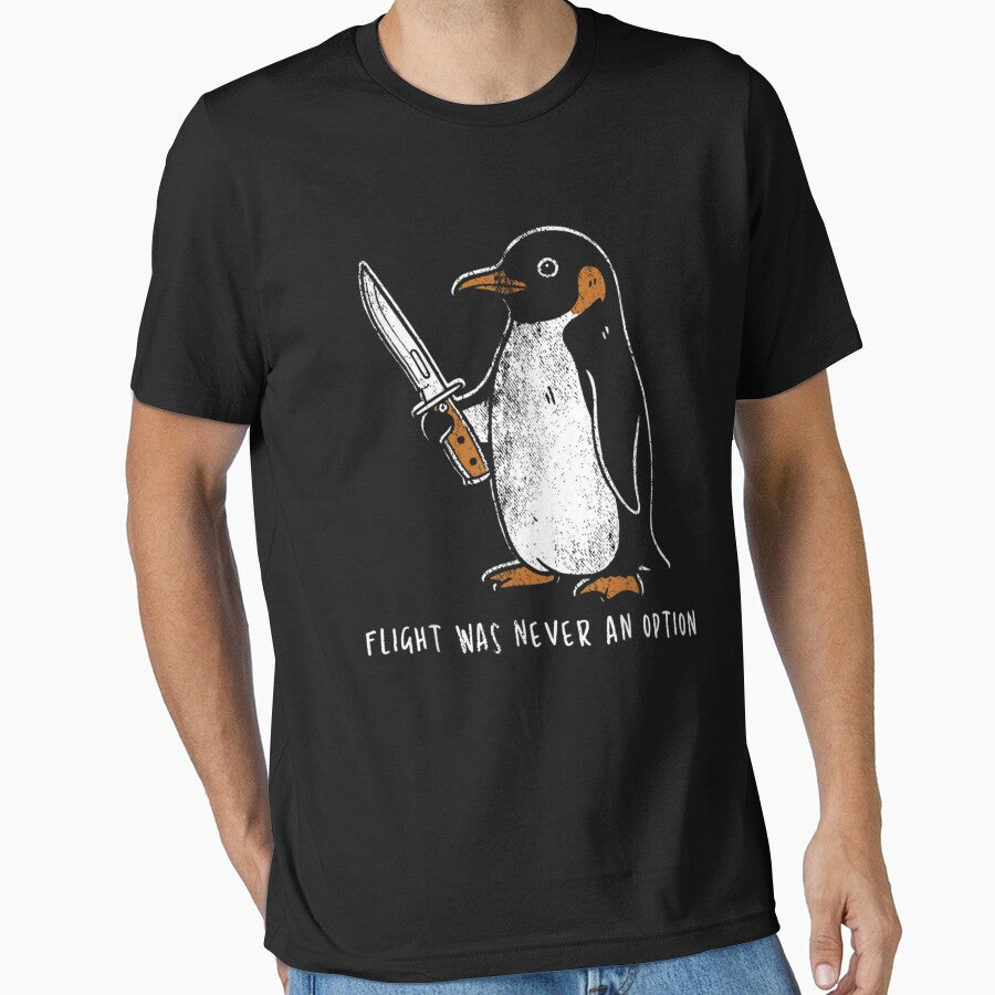 Flight Was Never An Option Sarcastic Penguin by LASTIQUE-dd