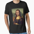 Haaland Erling Mona Lisa Funny Soccer Art Parody by nojany