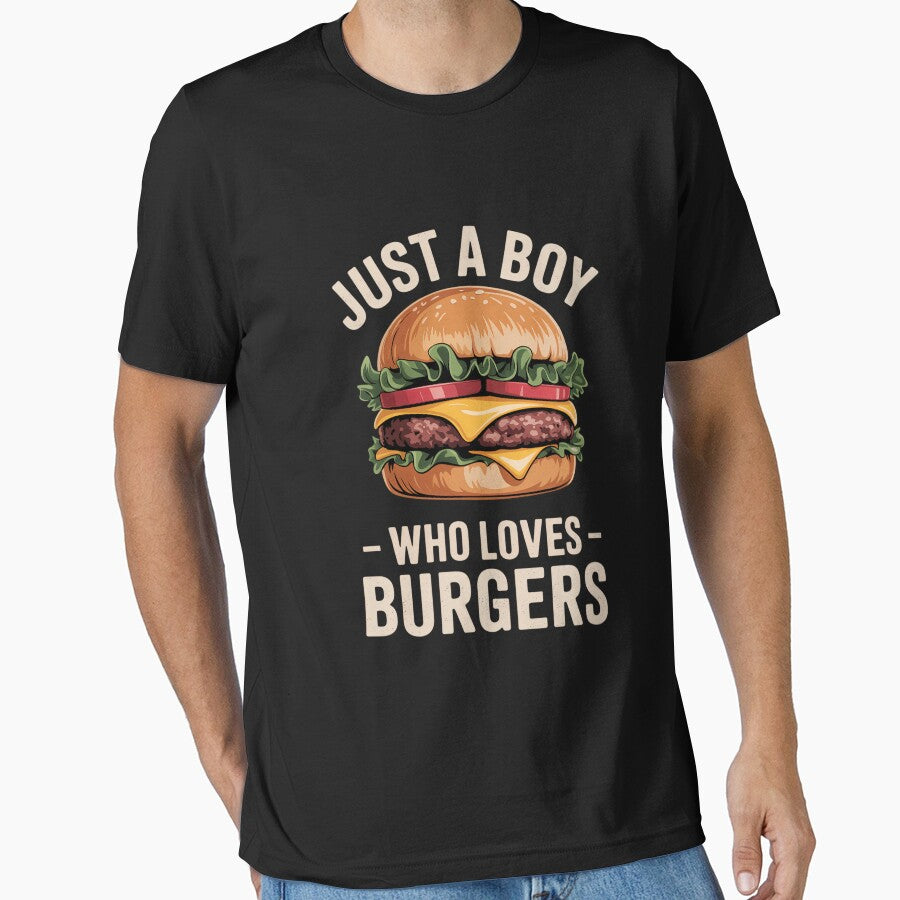 Cool Burger Art For Boys Men Hamburger Cheeseburger Lover by Moon-Ape