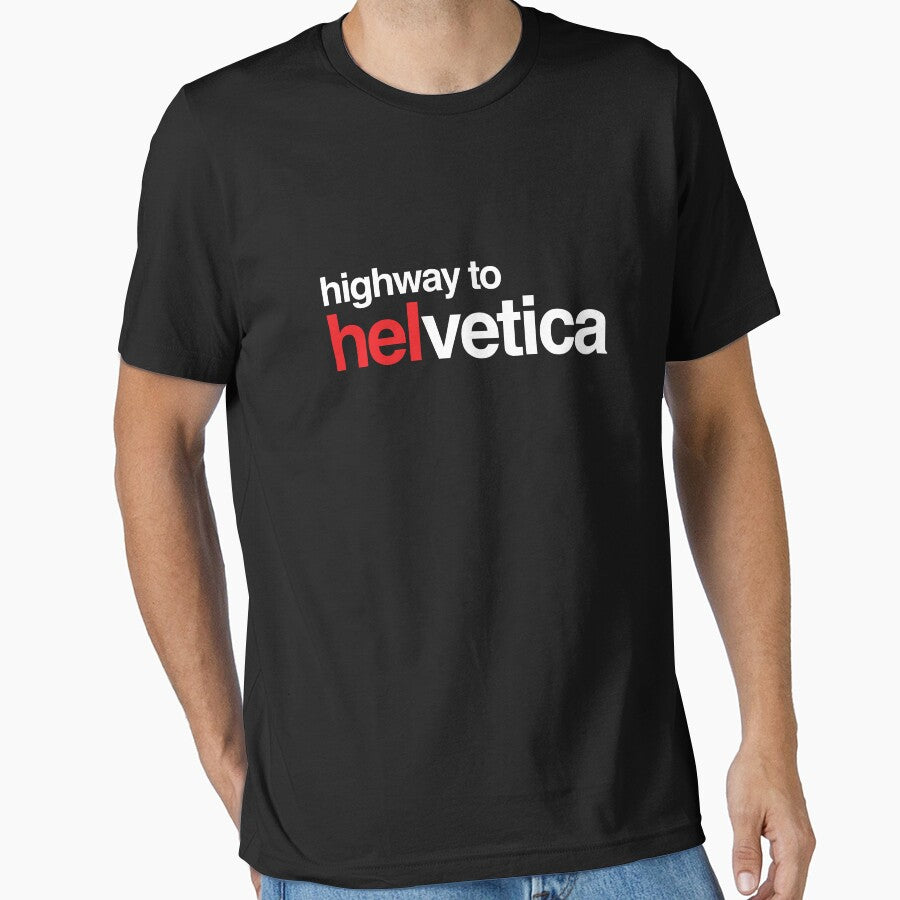 Highway to Helvetica White 004 by DesignByMcEvoy