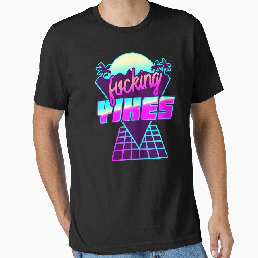 Fucking YIKES Retro Wave by biwli