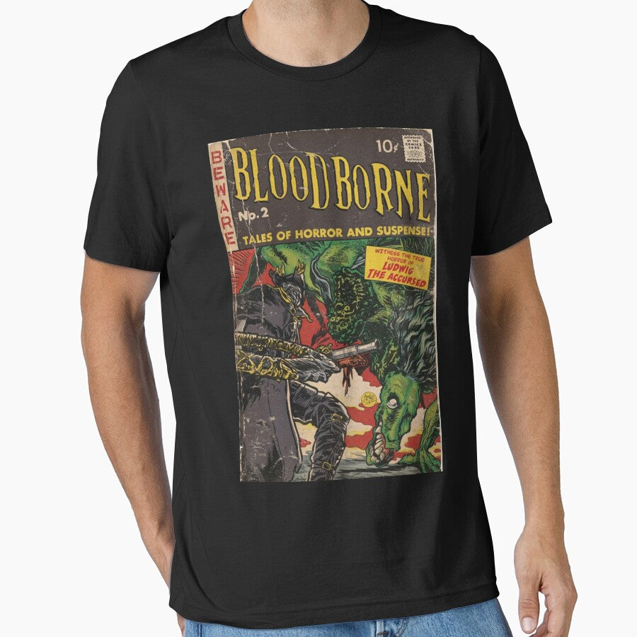 Bloodborne - comic cover fan art Poster by LaurineRohan
