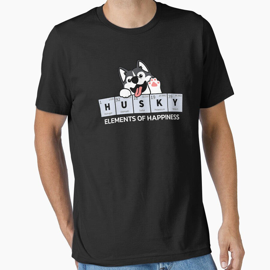 Funny Siberian Husky Elements Husky Mom Husky Dad by PerkinsAarav