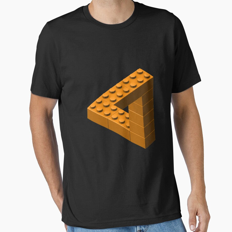 Escher Toy Bricks - Orange by chwatson