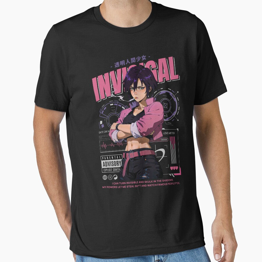 Invisigal Dispatch Techno Anime Art by Tokyo Retro