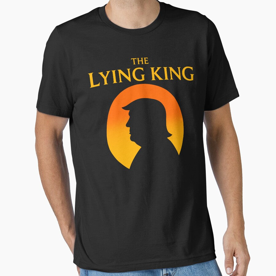 The Lying King Political Satire Parody Sunset Design by camronrufuh