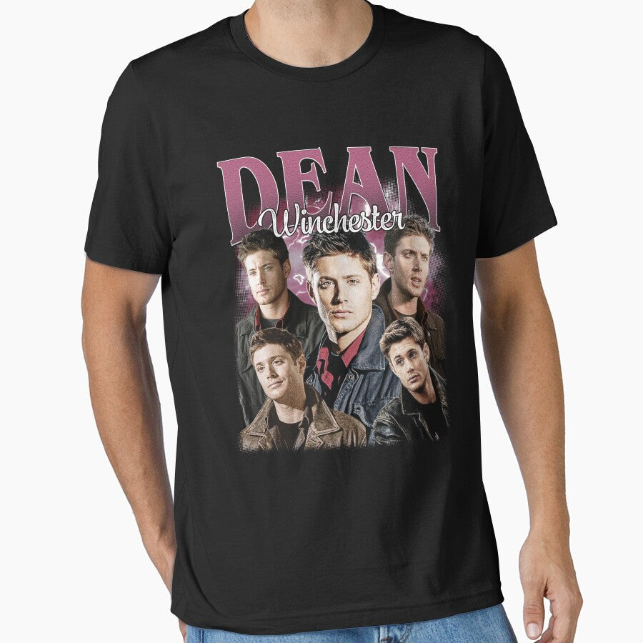 Vintage Dean Winchester Jensen Ackles Actor by Serdinas