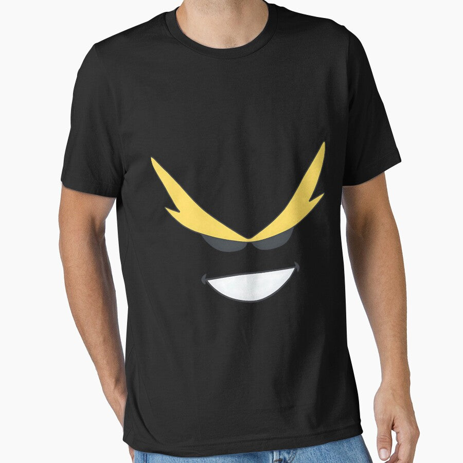 All Might Smile My Hero Academia Yellow Eyes Design by HOCKXIMENA1