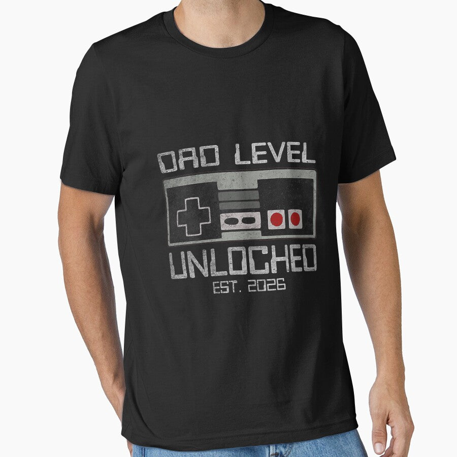 Dad Level Unlocked 2026 First Time Soon to Be Gamer Daddy by KristineLi