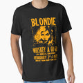 Vintage Blondie Music Whiskey A Go Go by jobubrhelz