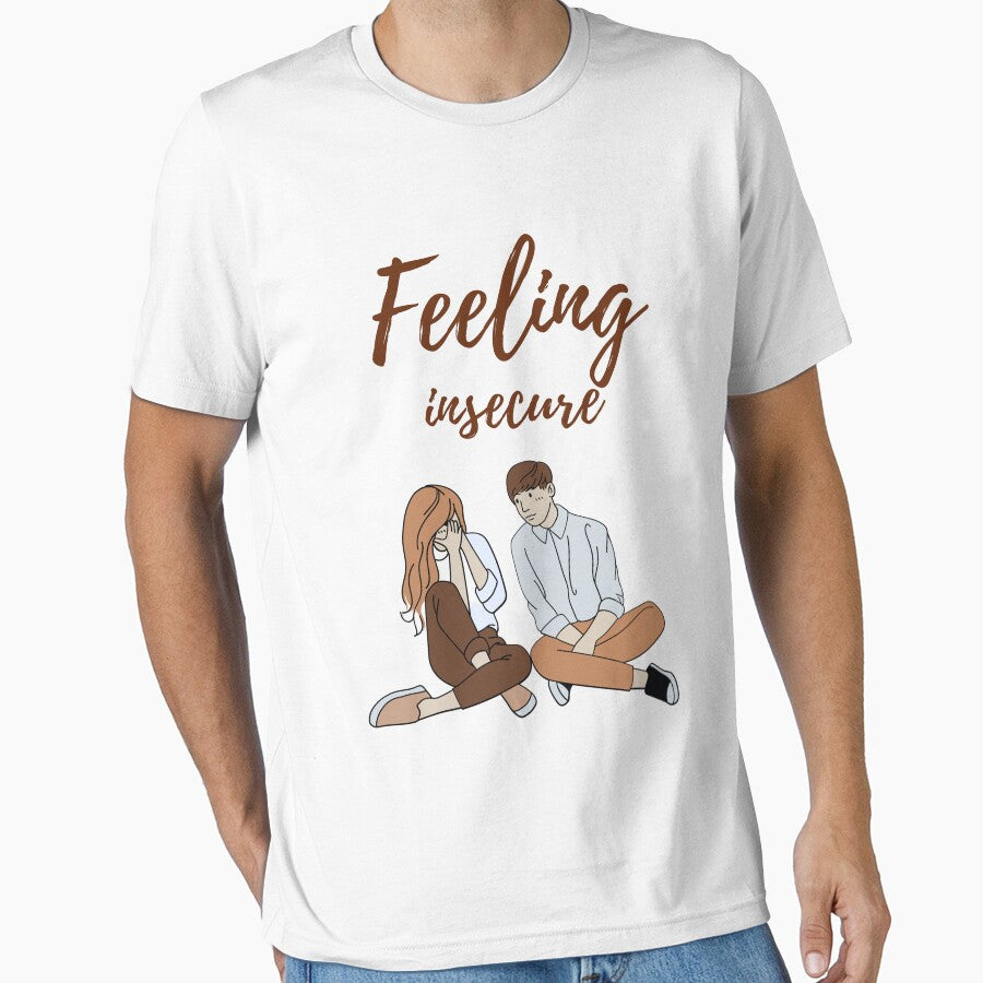 feeling insecure classic t-shirt by MOELYA
