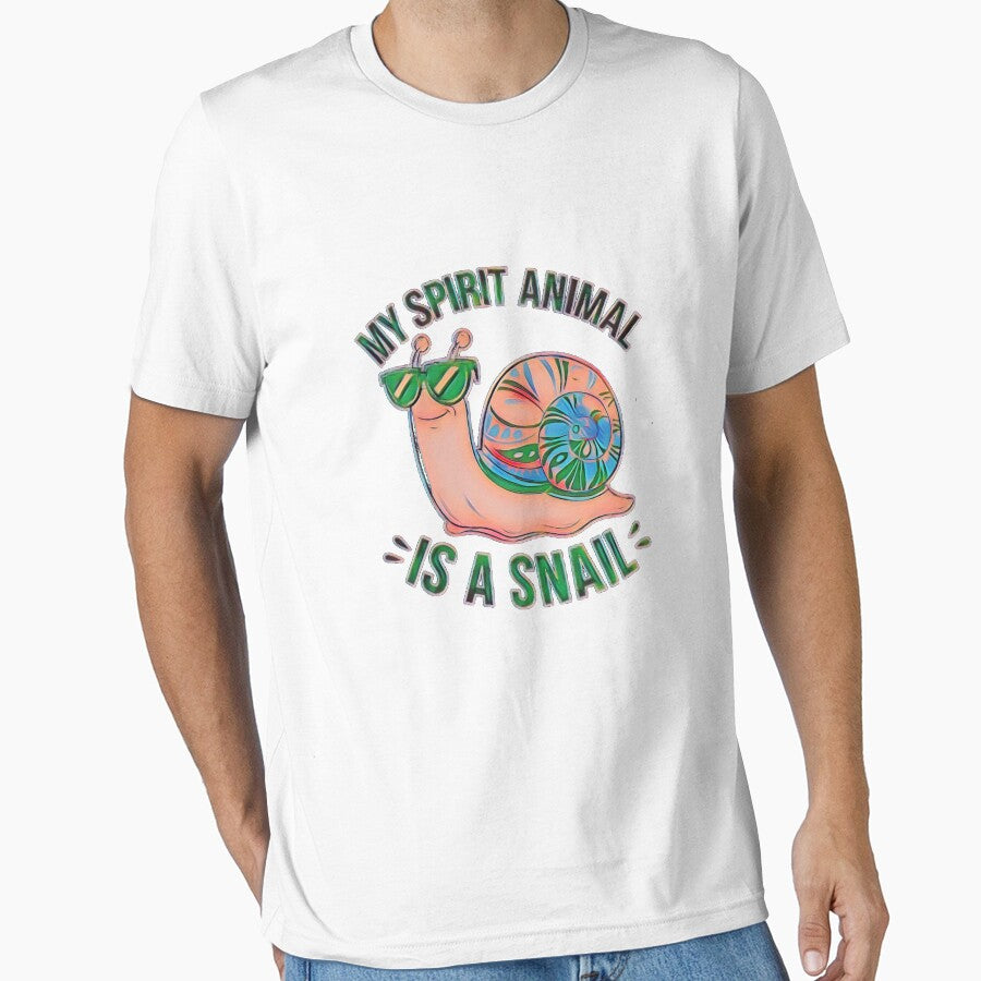 My Spirit Animal Is a Snail Slow Life Quote #3 by creativerooney