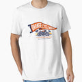 Orange Cycleworks Custom Motorcycle T-Shirt by Matinez Pink