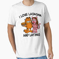 I Love Lasagna And Latinas Funny Cat Parody Meme by camronrufuh