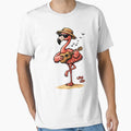 Uke Life Flamingo – Retro Ukulele Flamingo Design by Ukulele Gent
