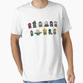 Pixel Characters - Superhero & Villains by FancyOwlDesigns